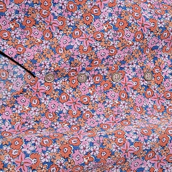 Sanctuary Floral Button Down Shirt Size Medium - Picture 7 of 8